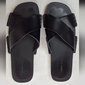 Vince Leather Sandal